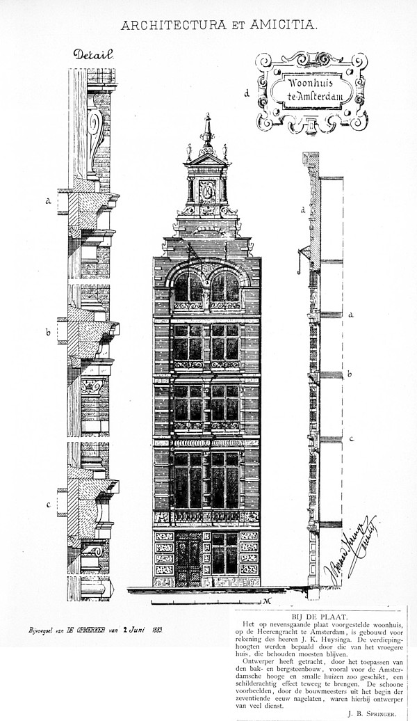 Herengracht 459 De Opmerker jrg 18 uit 188