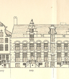 Herengracht 109, tekening Grachtenboek