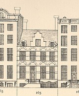 Keizersgracht 165, Tekening Philips Caspar