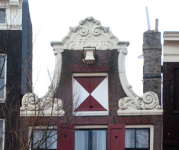 Herengracht 308, klokgeveltop