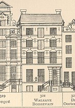 Keizersgracht 321, Tekening Caspar Philips