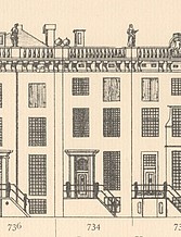 Keizersgracht 734 Tekening Caspar Philips