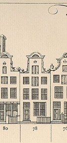 Herengracht 78 tekening Caspar Philips