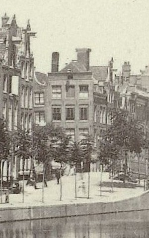 Keizersgracht 172a detal 1870 RP-F-F01721-B