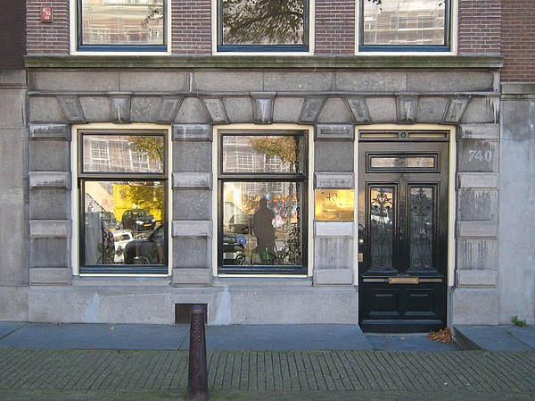 Keizersgracht 740 Voordeur op de begane grond