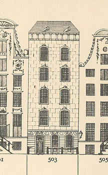 Herengracht 503, Tekening Caspar Philips