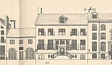 Herengracht 595, Tekening Caspar Philips