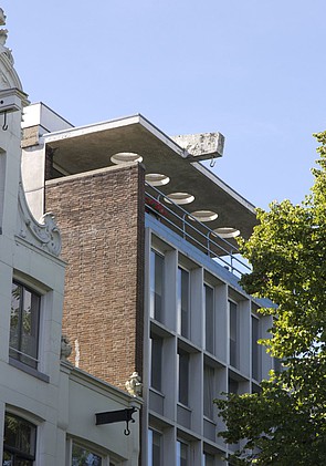 Keizersgracht 298-300, Daklijst van het pand