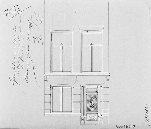 Keizersgracht 551 Bouwtekening 1869 SAAKeizersgracht 551 Bouwtekening 1869 SAA