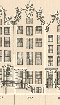 Keizersgracht 290 Tekening Caspar Philips