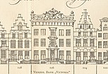 Keizersgracht 124-128, Tekening Caspar Philips