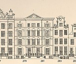 Keizersgracht 279 - 283, Tekening Caspar Philips