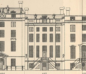 Herengracht 442, tekening Caspar Philips