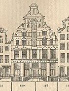 Keizersgracht 118, Tekening Caspar Philips