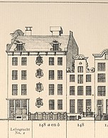 Herengracht 148 tekening Caspar Philips