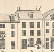 Keizersgracht 637, Tekening Caspar Philips