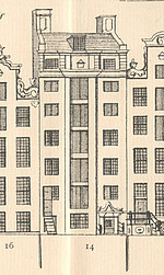 Keizersgracht 14, Tekening Caspar Philips