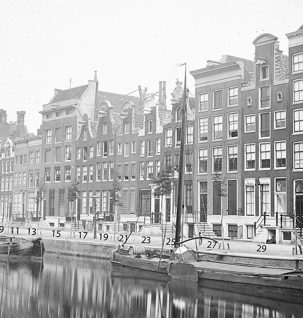 Keizersgracht 011 - 29 1867 Jager deel  SAA num