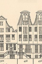 Keizersgracht 498,Tekening Caspar Philips