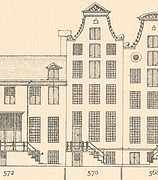 Keizersgracht 570 Tekening Caspar Philips