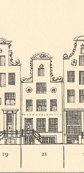 Herengracht 21 tekening Caspar Philips