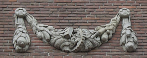 Herengracht 206,  festoen