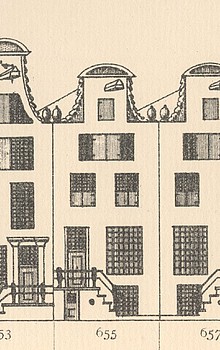 Keizersgracht 655, Tekening Caspar Philips