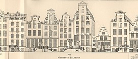 Herengracht 295,  tekening Caspar Philips