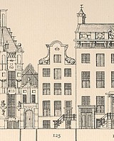 Keizersgracht 125 tekening Philips Caspar