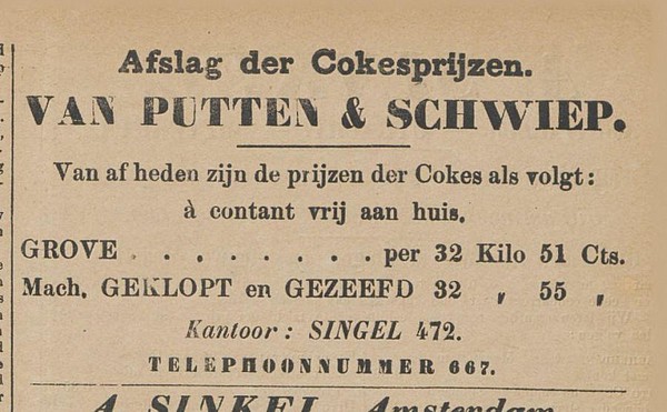 Singel 472 1892 van Putten Nieuw Israelietisch weekblad 12-02-1892