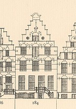 Keizersgracht 184 Tekening Philips Caspar