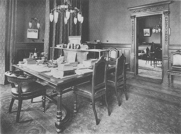 Singel 250 1912 directiekamer boek