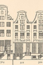 Keizersgracht 512 Tekening Caspar Philips