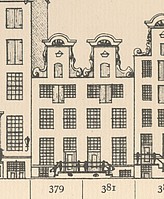 Keizersgracht 379, Tekening Caspar Philips