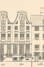 Keizersgracht 510Tekening Caspar Philips