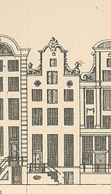 Herengracht 432 tekening Caspar Philips