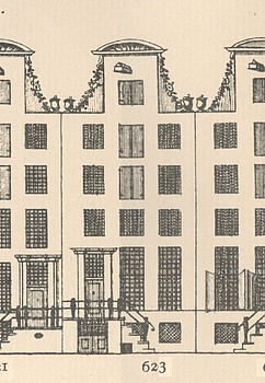 Keizersgracht 623, Tekening Caspar Philips