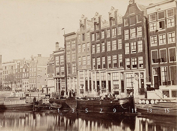 Kloveniersburgwal 001-15 Douwes 1875 SAA