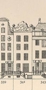 Keizersgracht 341, Tekening Caspar Philips