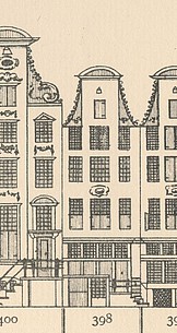 Herengracht 398, Tekening Caspar Philips