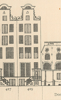 Herengracht 429, Tekening Caspar Philips