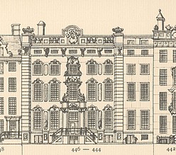 Keizersgracht 444 - 446, Tekening Caspar Philips