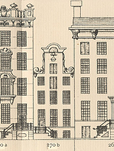 Herengracht 270b Tekening Caspar Philips