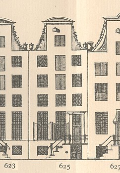 Keizersgracht 625, Tekening Caspar Philips