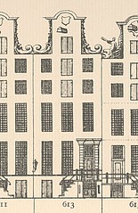 Keizersgracht 613, Tekening Caspar Philips