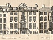 Herengracht 5, tekening Caspar Philips