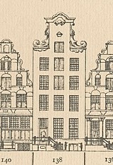 Keizersgracht 138, Tekening Caspar Philips