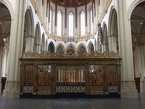 Dam 12 Nieuwe Kerk koorhek