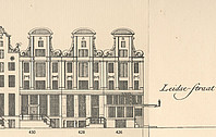 Herengracht 426 - 428 - 430 tekening Caspar Philips