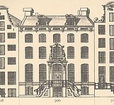 Keizersgracht 706 Tekening Caspar Philips